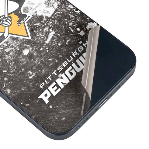 NHL Pittsburgh Penguins Frozen iPhone 14 Plus Skin